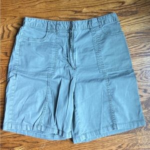 Women’s Army Green Shorts